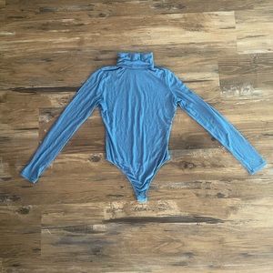 Express turtleneck long sleeve bodysuit